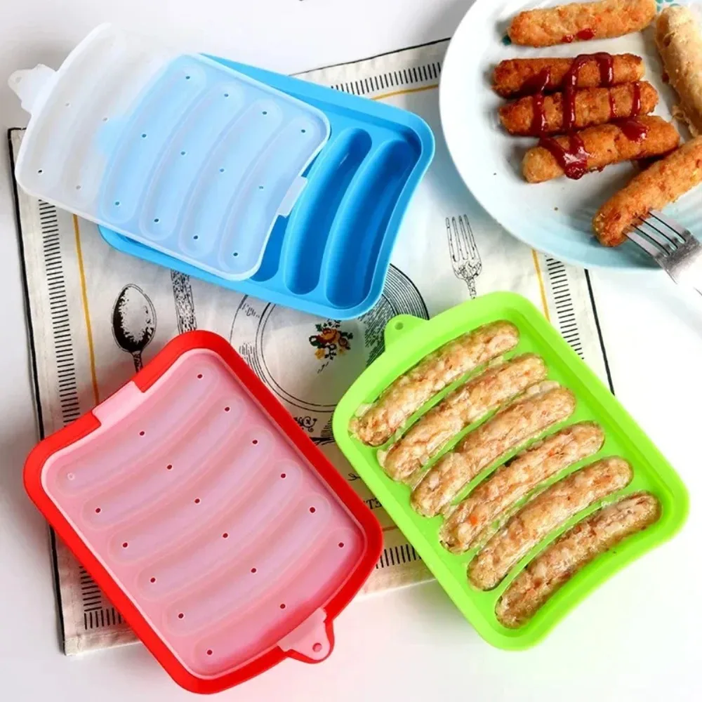 Baby Food Healthy - Cetakan Sosis Silikon Panggang Sehat Knalpot