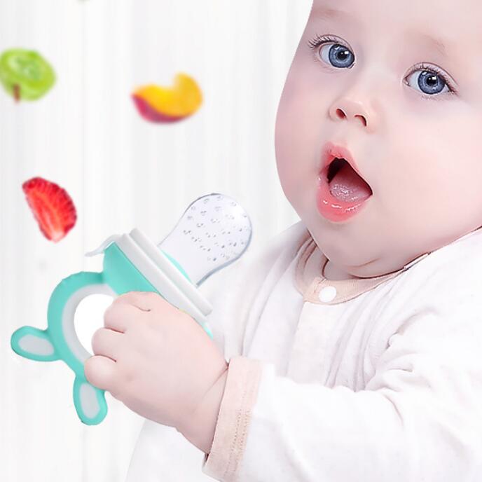 Mesh Feeder Bag - 3 buah/set Pengumpan Buah Bayi Bentuk