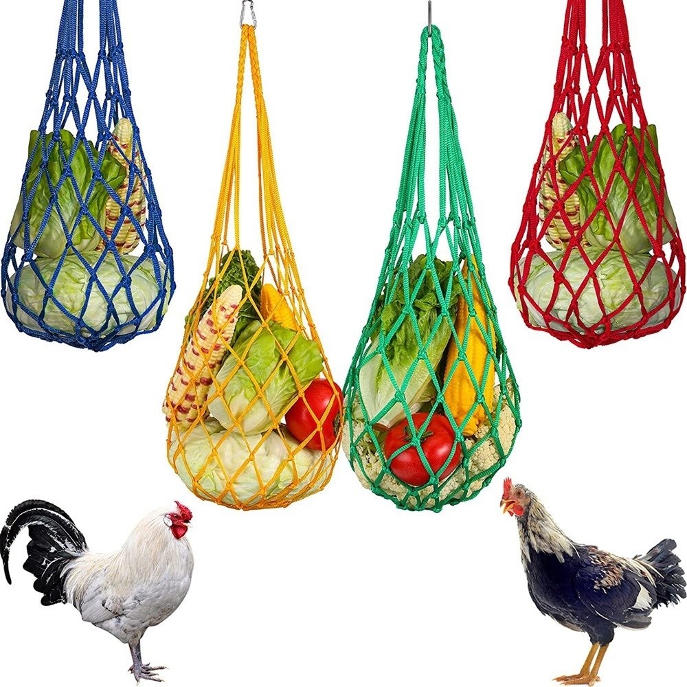 Mesh Feeder Bag - Tas Pakan Ayam Desain Jaring Nilon