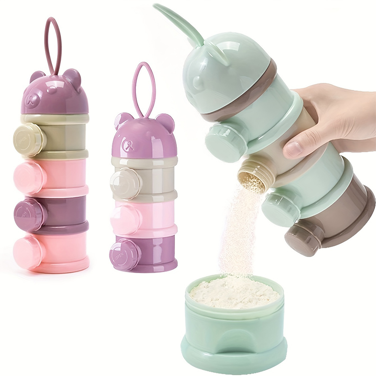 Baby Food In Jar - Wadah Susu Bubuk Bayi Kapasitas Besar