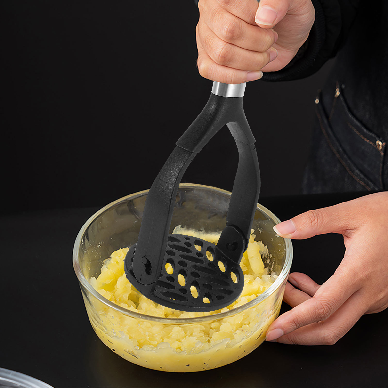 Baby Food Avocado - Penghancur Kentang Lipat dari Nilon dengan
