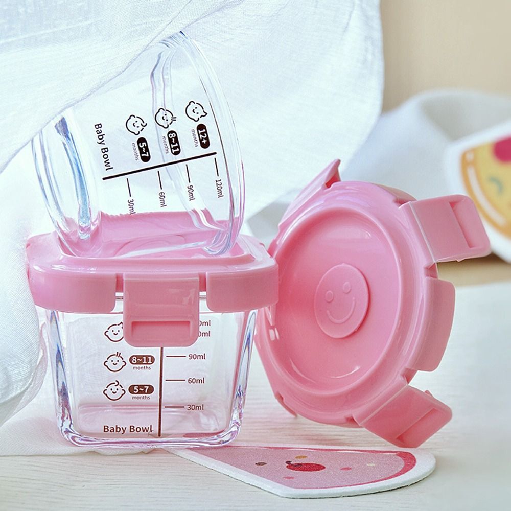 Baby Food In Jar - Kotak penyimpanan makanan kaca baru 170ml,