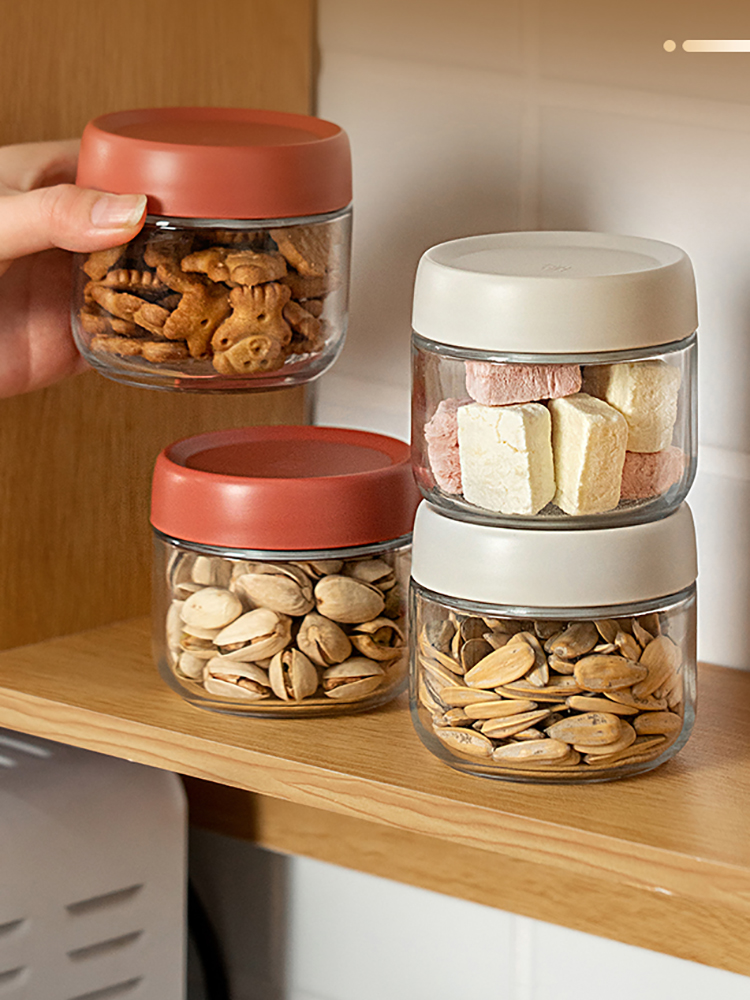 Baby Food Glass Jar - 280Ml Stoples Kaca Disegel Permen Kacang