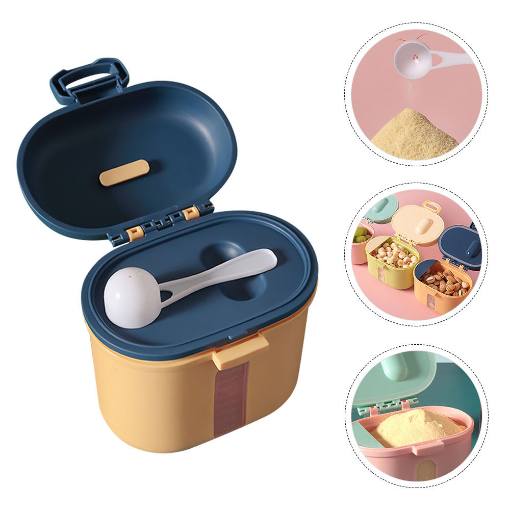 Baby Food Storage - 1Set Kotak Susu Bubuk Portabel Dispenser