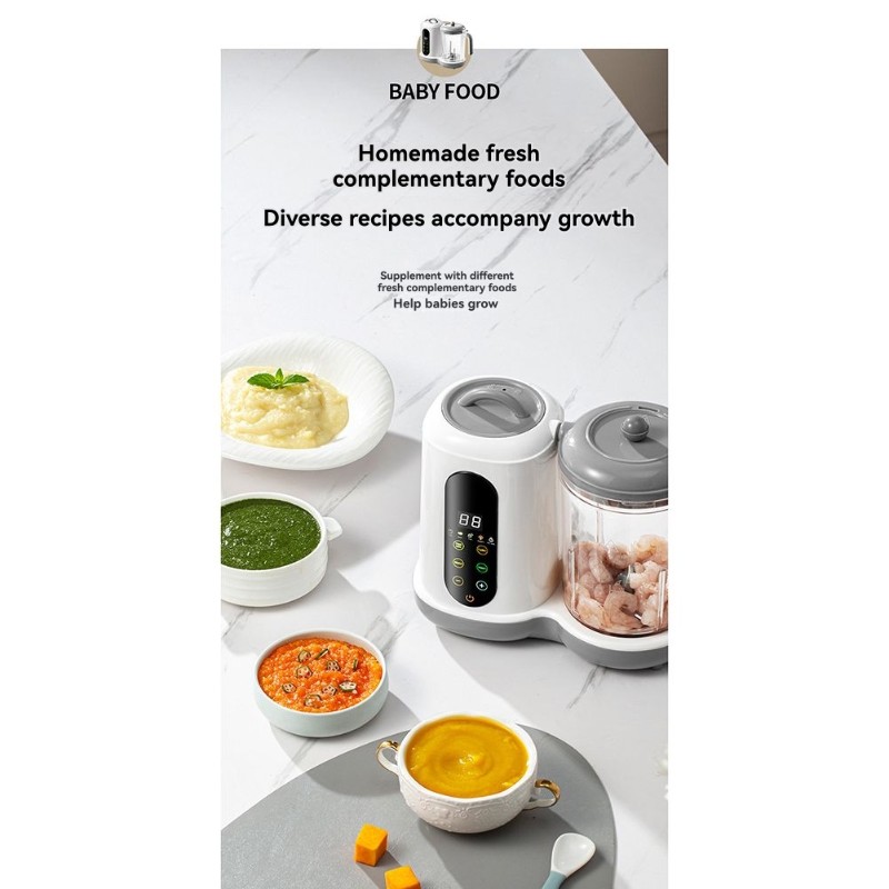 Baby Food Maker And Steamer - 【BARU A39M】 Pembuat Makanan Bayi Otomatis-Blender