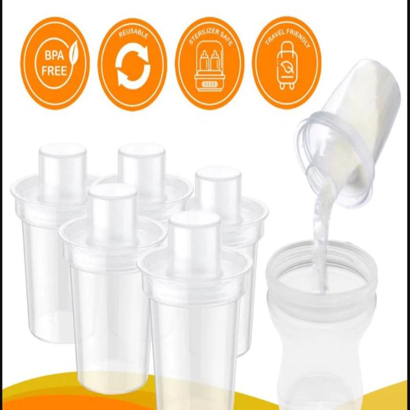 Baby Food Storage - 6PPC 80ML Dispenser Susu Bubuk Bayi