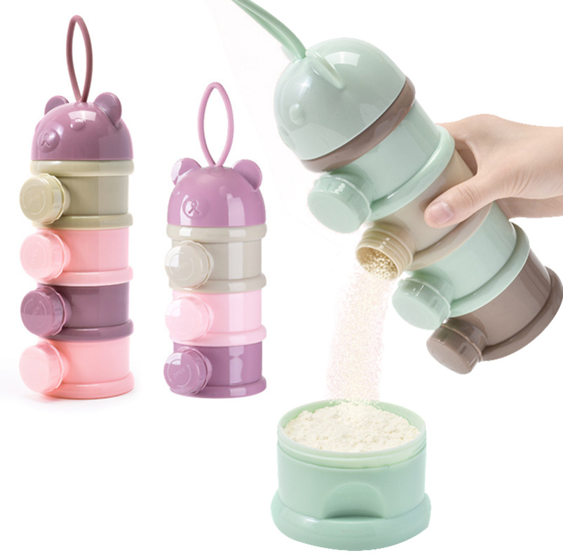 Baby Food In Jar - Penyimpanan Tiga/Empat Tingkat Portabel Wadah Makanan