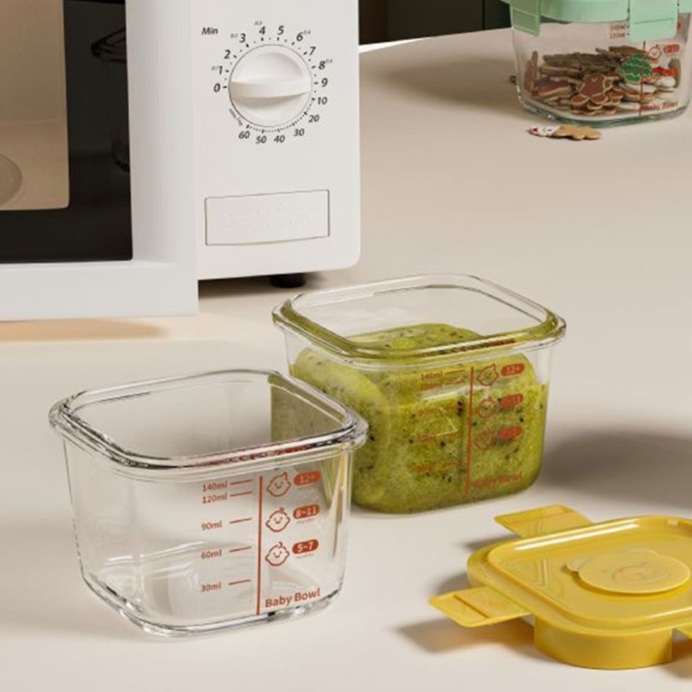 Kotak Penyimpanan Makanan Baru - Baby Food Glass Jar ulasan dan harga