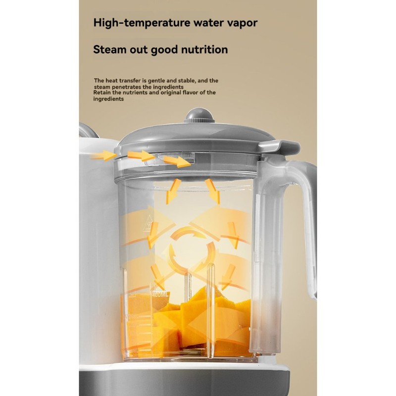 B64B-Automatic For Infants Bab - Baby Food Maker And Steamer ulasan dan harga