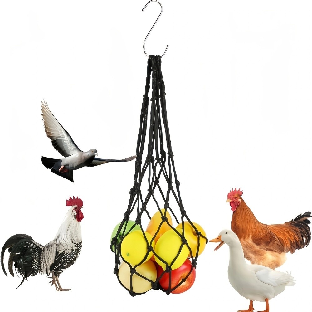 Tas Pakan Ayam Desain Jaring N - Mesh Feeder Bag ulasan dan harga