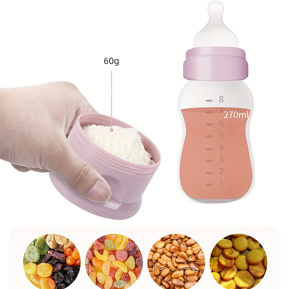 Wadah Susu Bubuk Bayi Kapasita - Baby Food In Jar ulasan dan harga