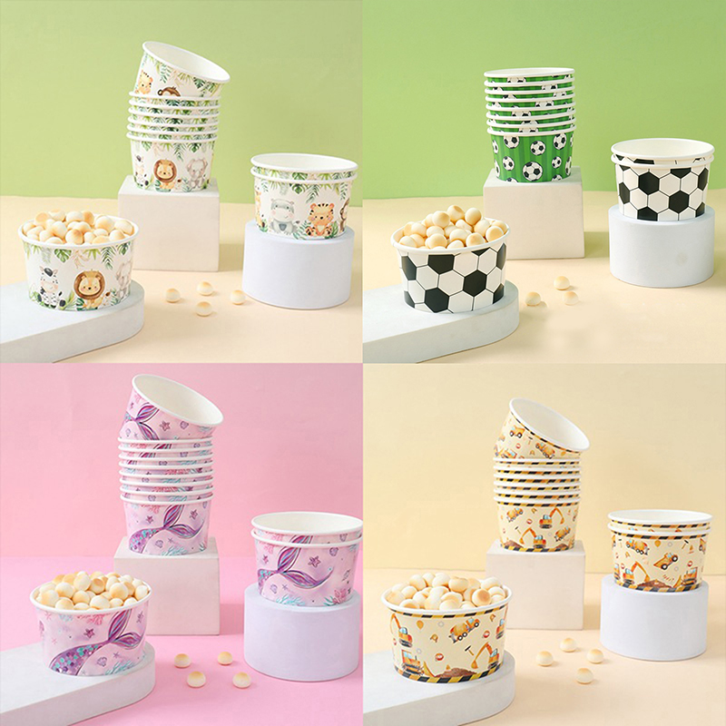 10 Buah 8Oz Mangkuk Kertas Es  - Baby Food Avocado ulasan dan harga