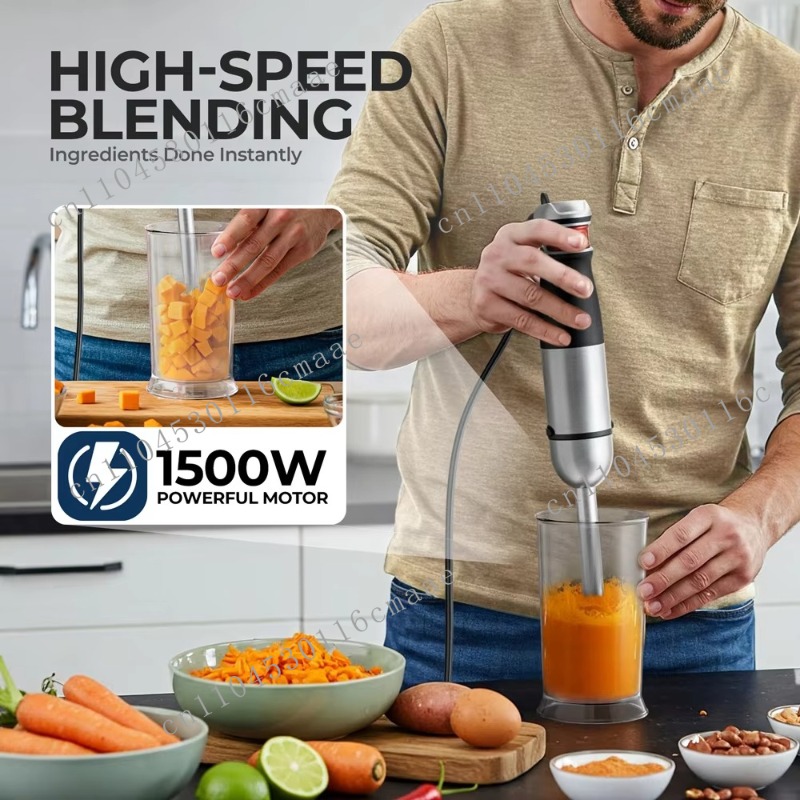 Set Blender Tangan 6-in-1 1200 - Baby Food Healthy ulasan dan harga
