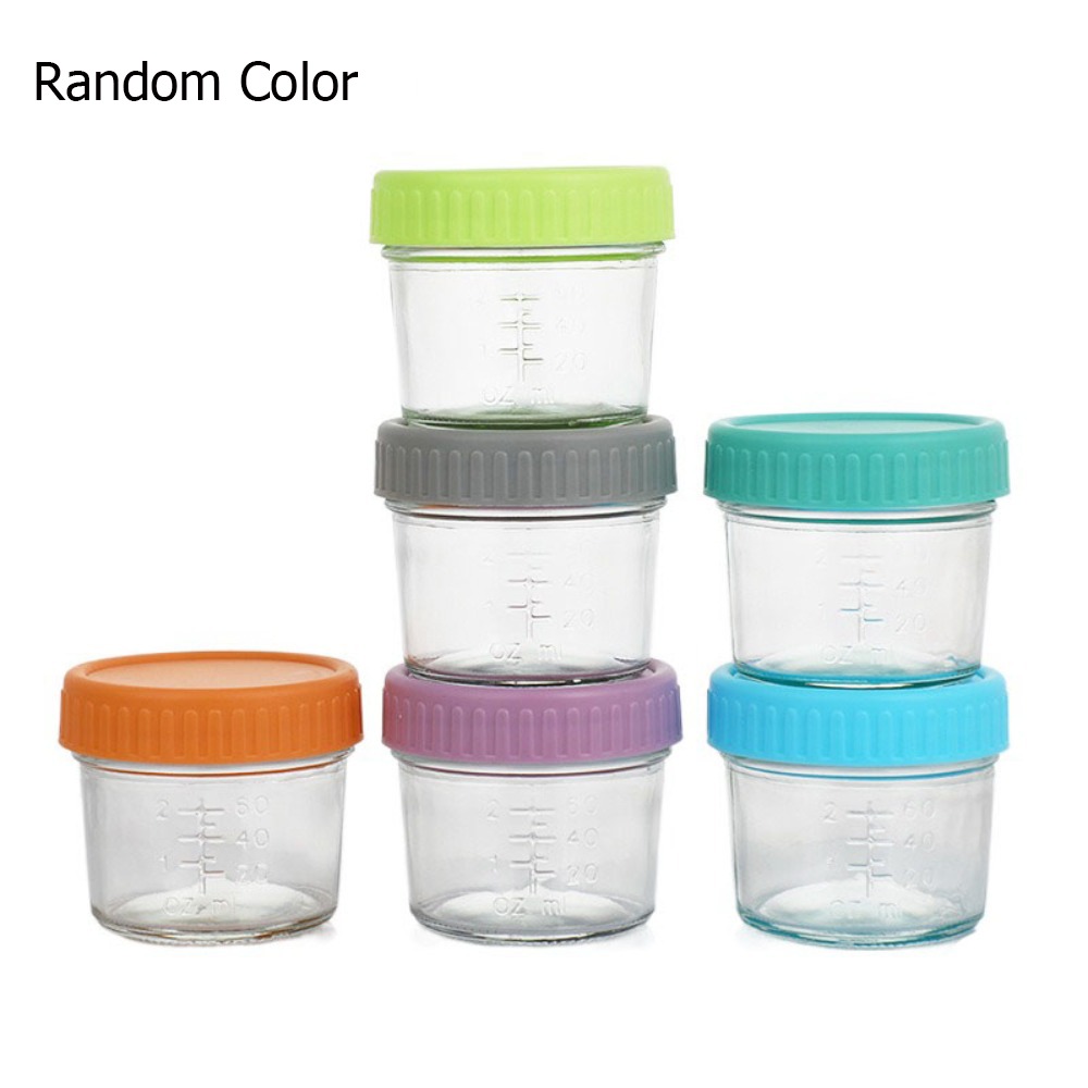 6 Buah Stoples Makanan Bayi Ka - Baby Food Glass Jar ulasan dan harga