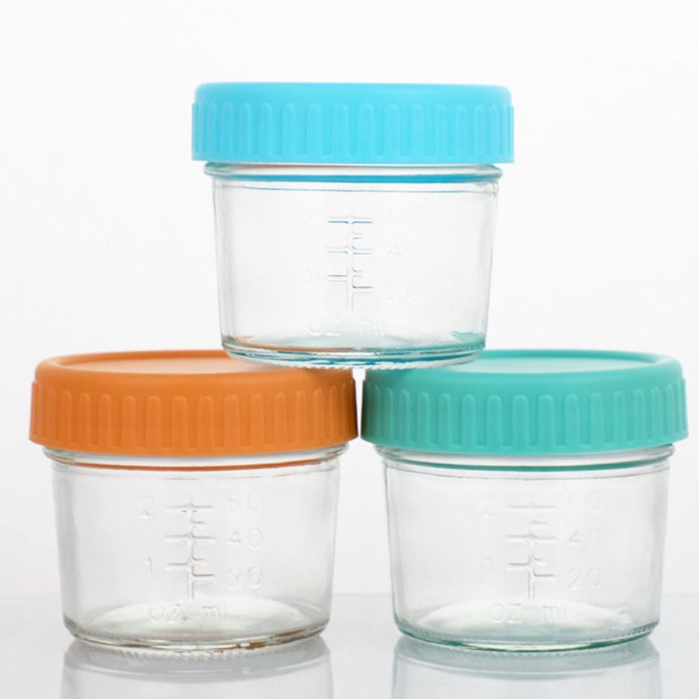 6 Buah Stoples Makanan Bayi Ka - Baby Food Glass Jar ulasan dan harga