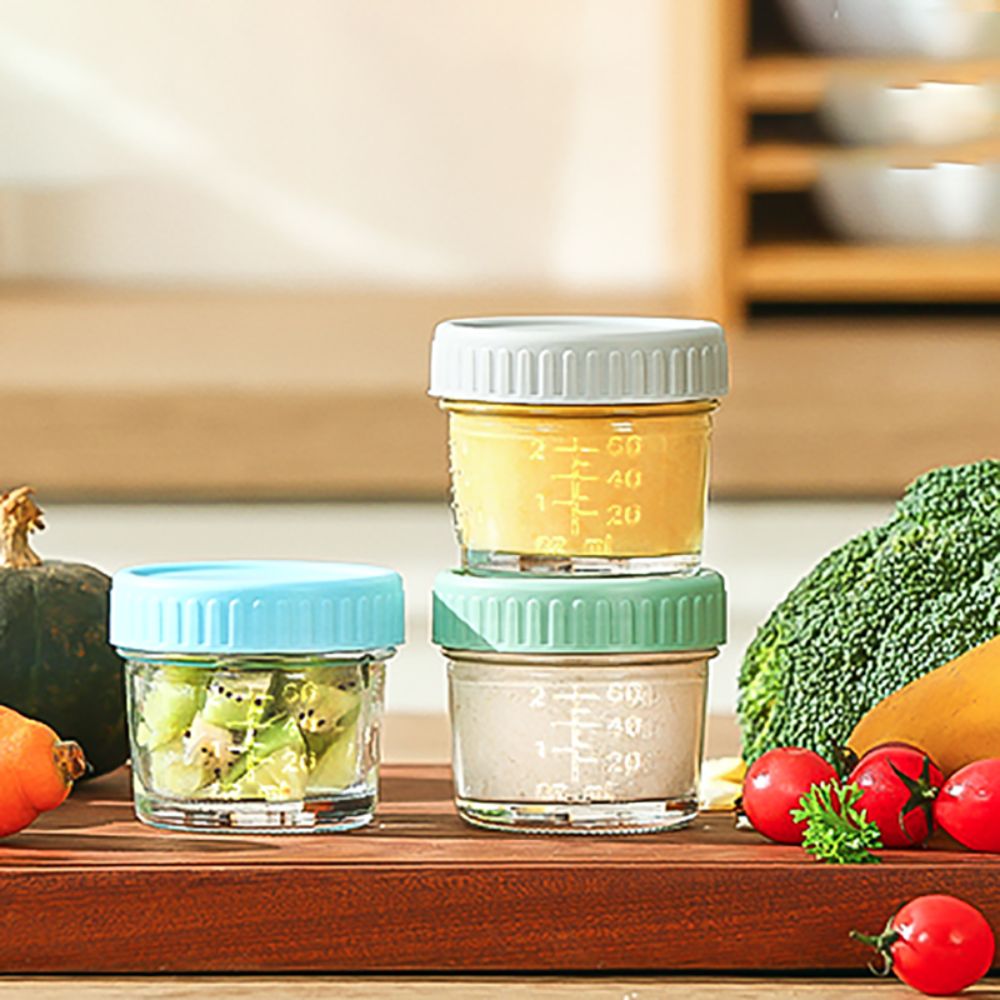 6 Buah Stoples Makanan Bayi Ka - Baby Food Glass Jar ulasan dan harga