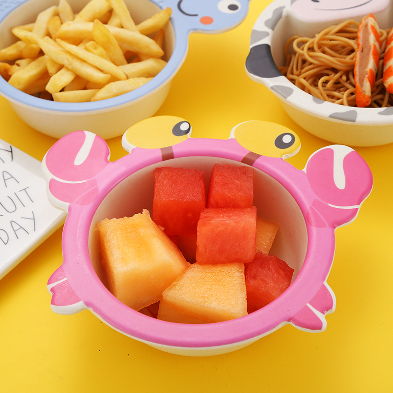 Mangkuk Makan Bayi Kartun Pera - Baby Food Healthy ulasan dan harga