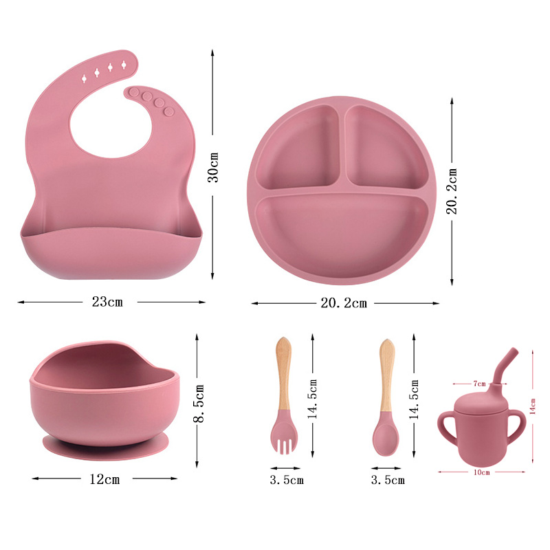 Set peralatan makan silikon an - Baby Food Kids ulasan dan harga
