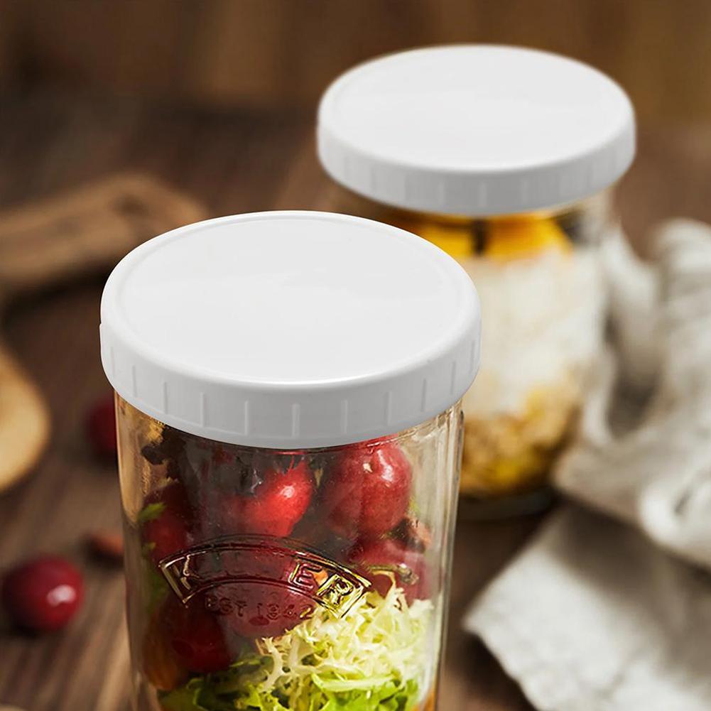 1/16 Buah Tutup Toples Plastik - Baby Food Glass Jar ulasan dan harga