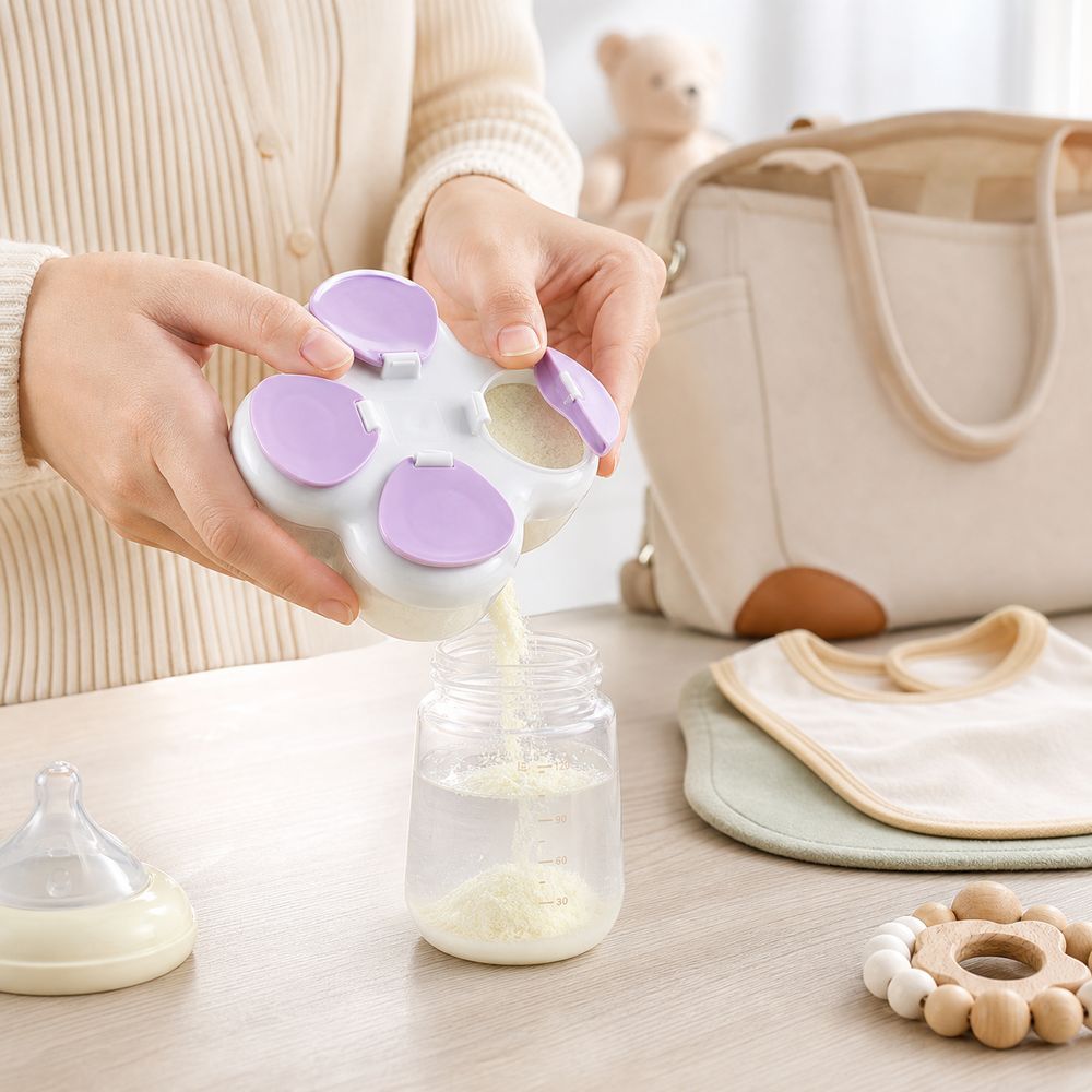 Dispenser Formula Terpartisi 7 - Baby Food Storage ulasan dan harga