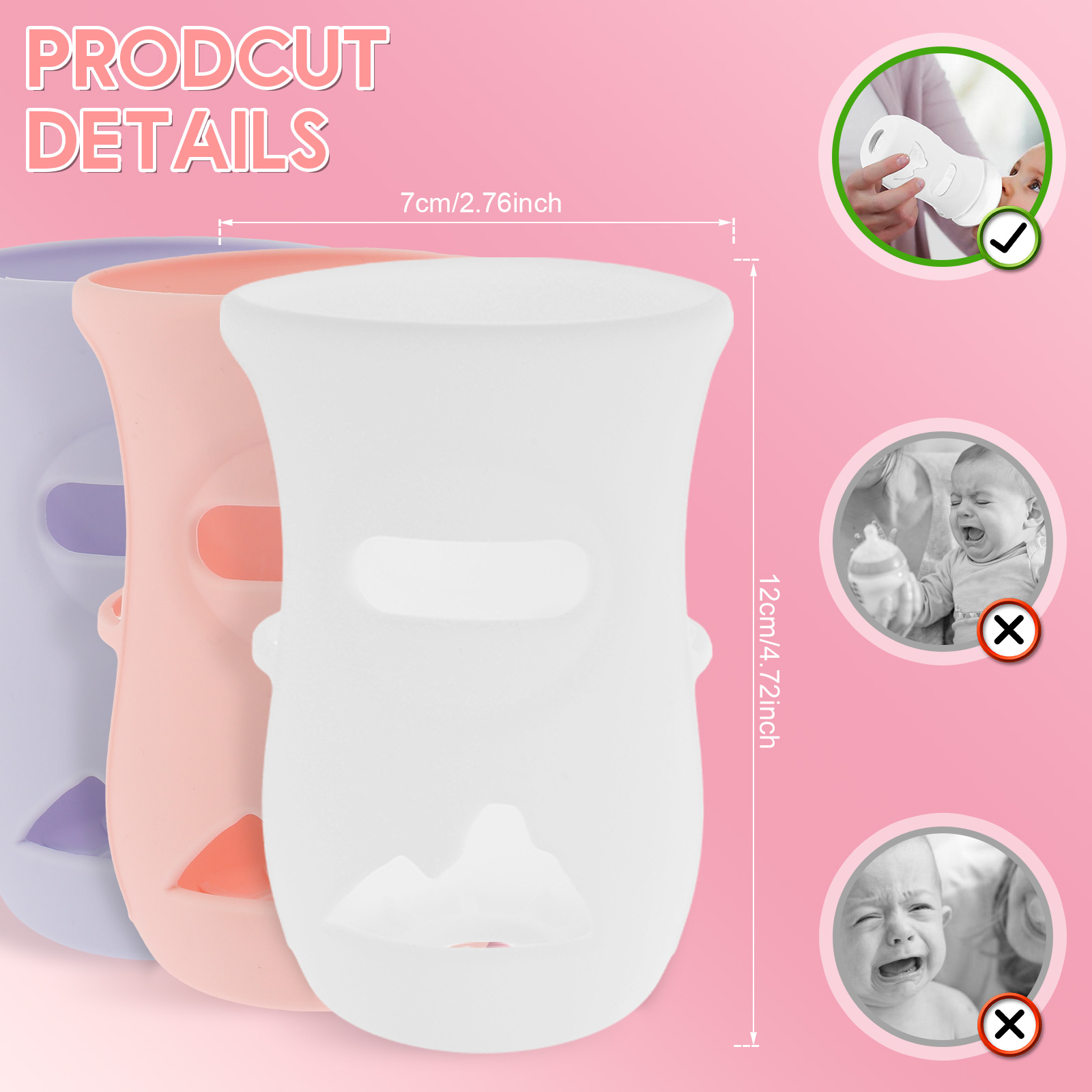 Penutup botol silikon lengan b - Baby Food Storage ulasan dan harga