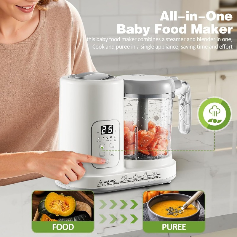 Pembuat Makanan Bayi Steamer B - Baby Food Healthy ulasan dan harga