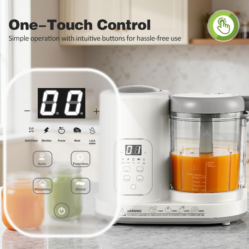 Pembuat Makanan Bayi Steamer B - Baby Food Healthy ulasan dan harga