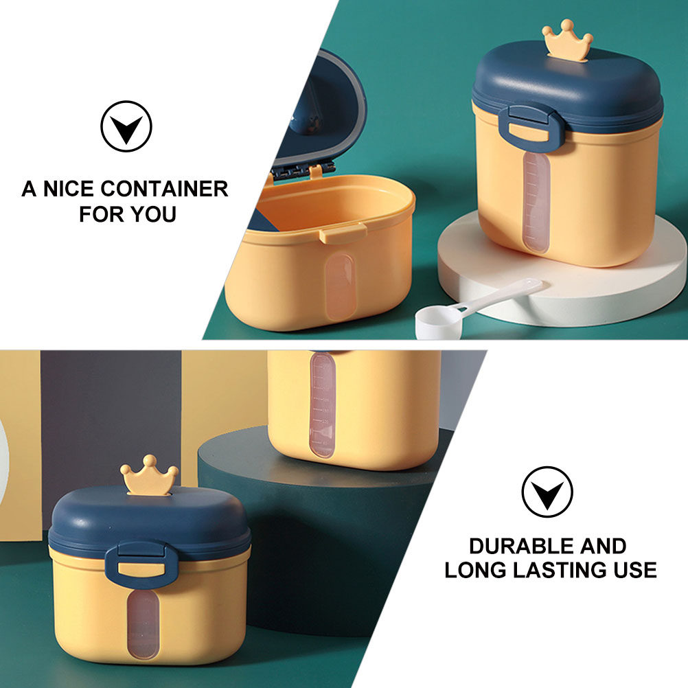 1Set Kotak Susu Bubuk Portabel - Baby Food Storage ulasan dan harga
