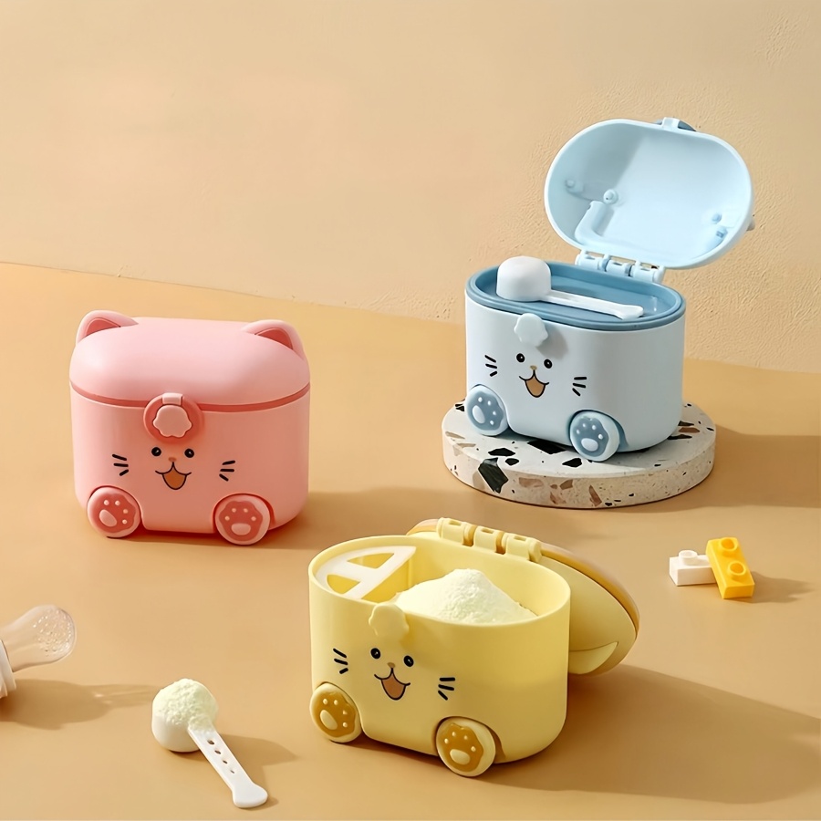 Wadah Susu Bubuk Kucing Lucu d - Baby Food Glass Jar ulasan dan harga