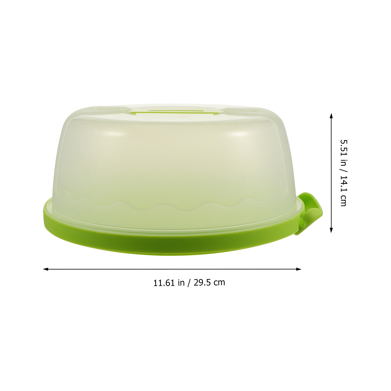 1 Buah Kotak Kue Plastik Trans - Food Box Baby ulasan dan harga