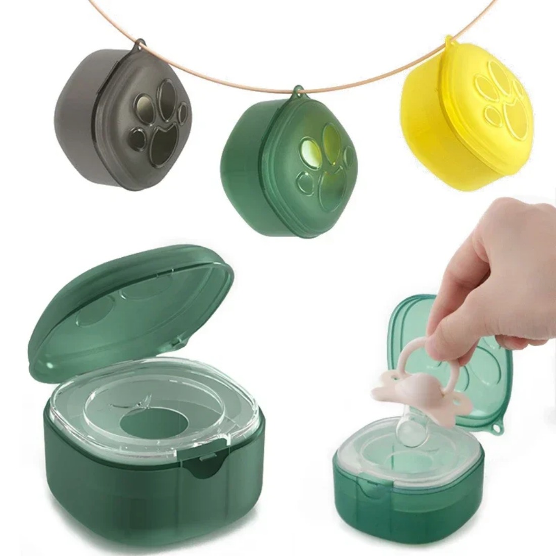 Kotak Dot Silikon Aman untuk M - Baby Food Storage ulasan dan harga