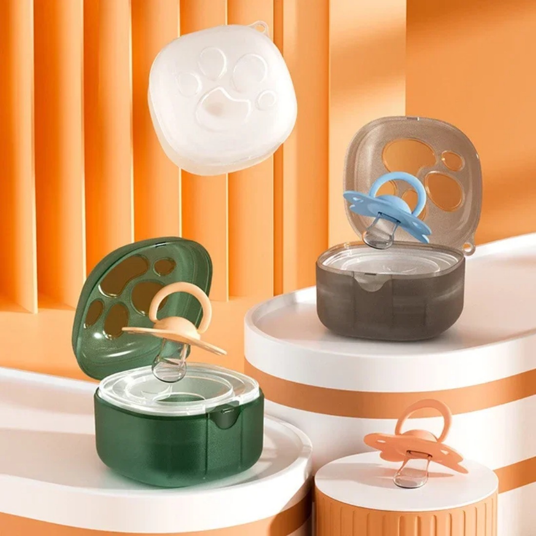 Kotak Dot Silikon Aman untuk M - Baby Food Storage ulasan dan harga