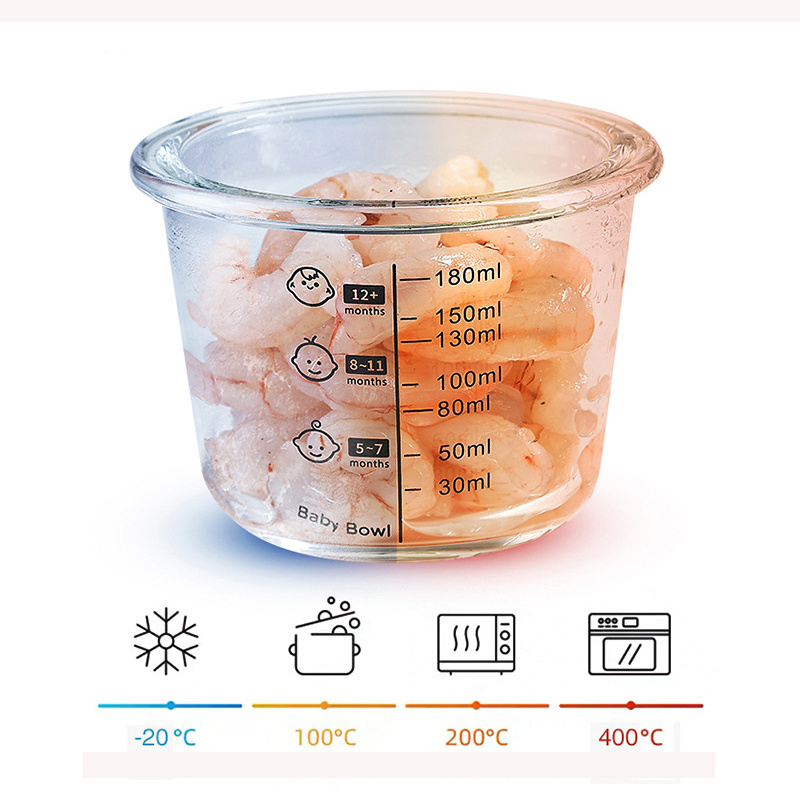 Stoples penyimpanan makanan ka - Baby Food Glass Jar ulasan dan harga