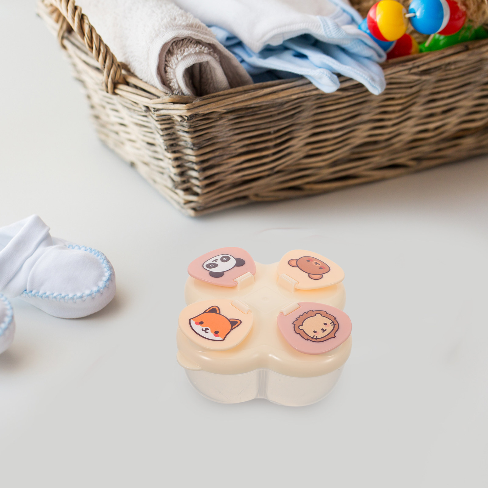 Wadah Susu Bubuk Portabel Deng - Baby Food Storage ulasan dan harga