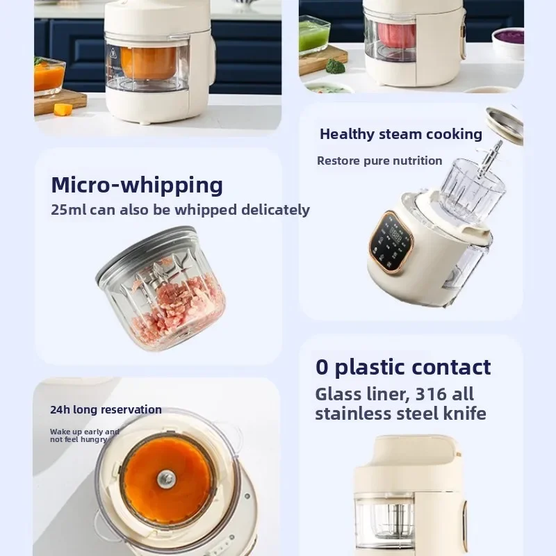 Pengolah Makanan Bayi Otomatis - Baby Food Maker And Steamer ulasan dan harga